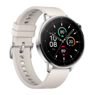 Умные часы OnePlus Watch 3, 43 мм, Silver Steel, ремешок из фторэластомера (версия Global) — фото 3