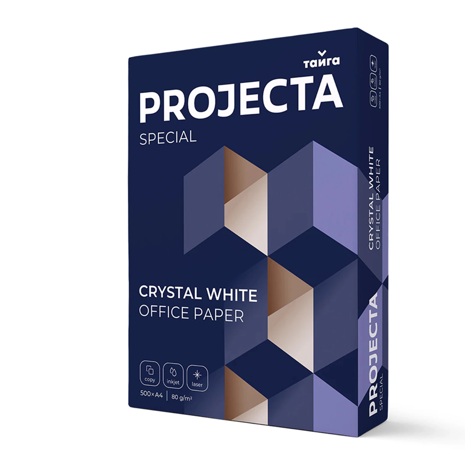 Бумага офисная А4, 80 г/м2, 500 л., марка В, PROJECTA SPECIAL, Россия, 153% (CIE) — фото 5