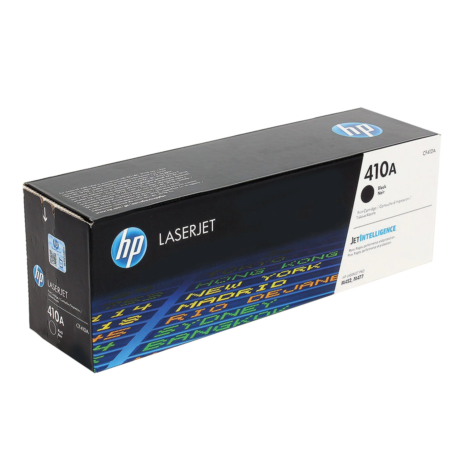 Картридж лазерный HP (CF410A) LaserJet Pro M477/M452, №410A, черный, оригинальный, 2300 страниц — фото 1