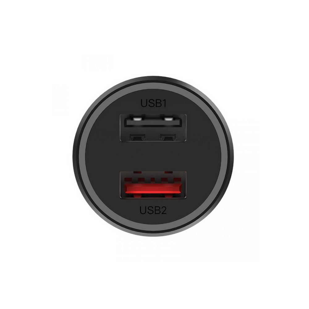 Автомобильное зарядное устройство Xiaomi Mi 37W Dual-Port Car Charger CC06ZM (GDS4147GL) — фото 3