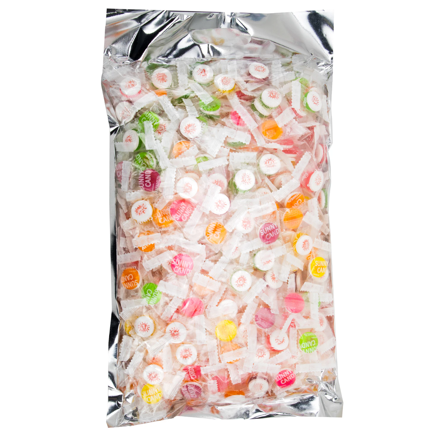 Карамель леденцовая SUNNY CANDY, микс вкусов с аскорбинкой, в индивидуальной упаковке, 1000 г — фото 8