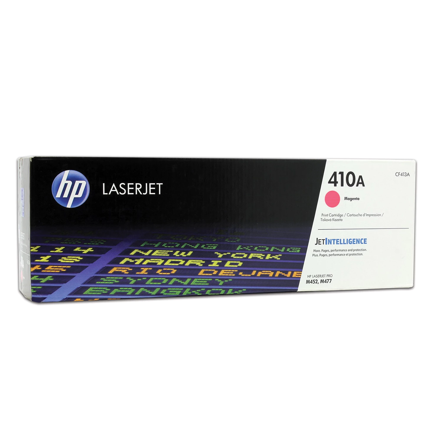 Картридж лазерный HP (CF413A) LaserJet Pro M477/M452, №410A, пурпурный, оригинальный, 2300 страниц — фото 1