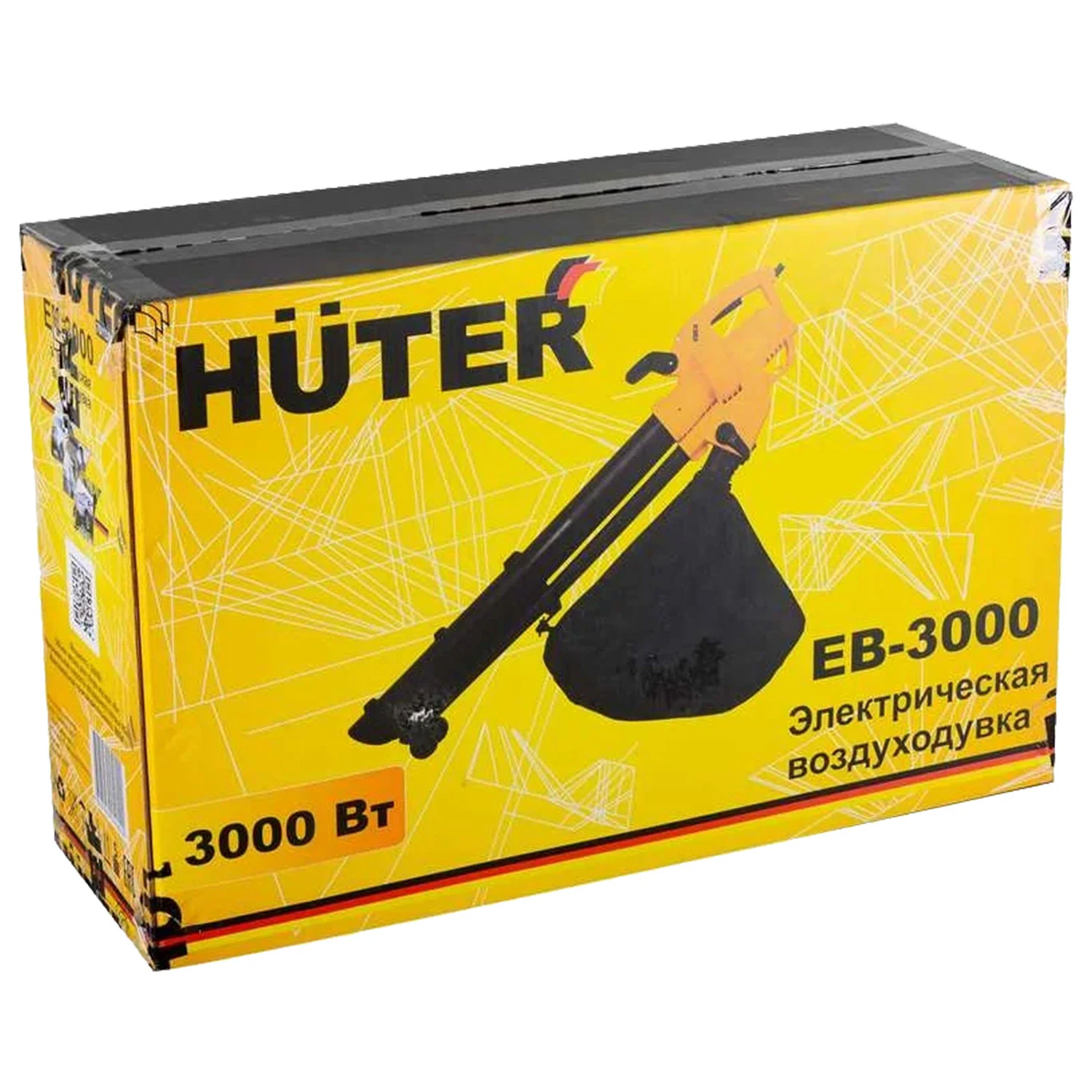 Воздуходувка электрическая HUTER EB-3000, 3 кВт, производительность до 890 м3/час, функция пылесоса, 70/13/38 — фото 5