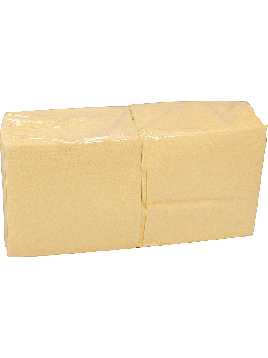 Салфетка бумажная 2-сл 33х33 см 200 шт ШАМПАНЬ "ALMIN"