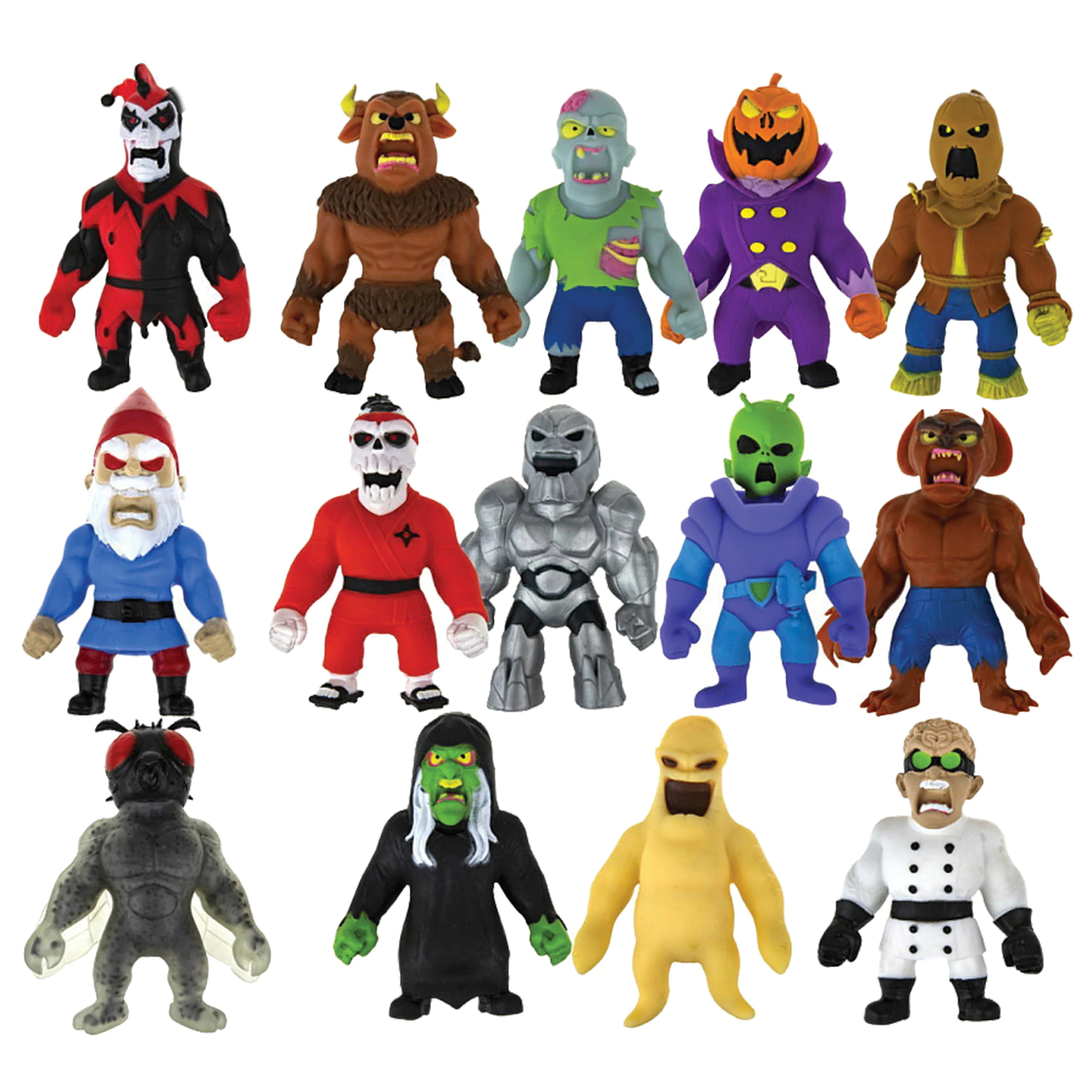 Фигурка-тянучка антистресс «MONSTER FLEX серия 5», высота 15 см, ассорти 14 видов, 1TOY, Т22511 — фото 2
