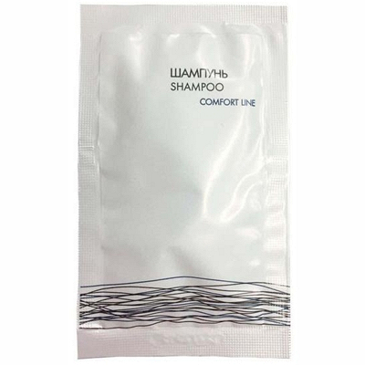Шампунь 10 мл гостиничная серия саше "COMFORT LINE" 100 шт./упак, 3.58р/шт