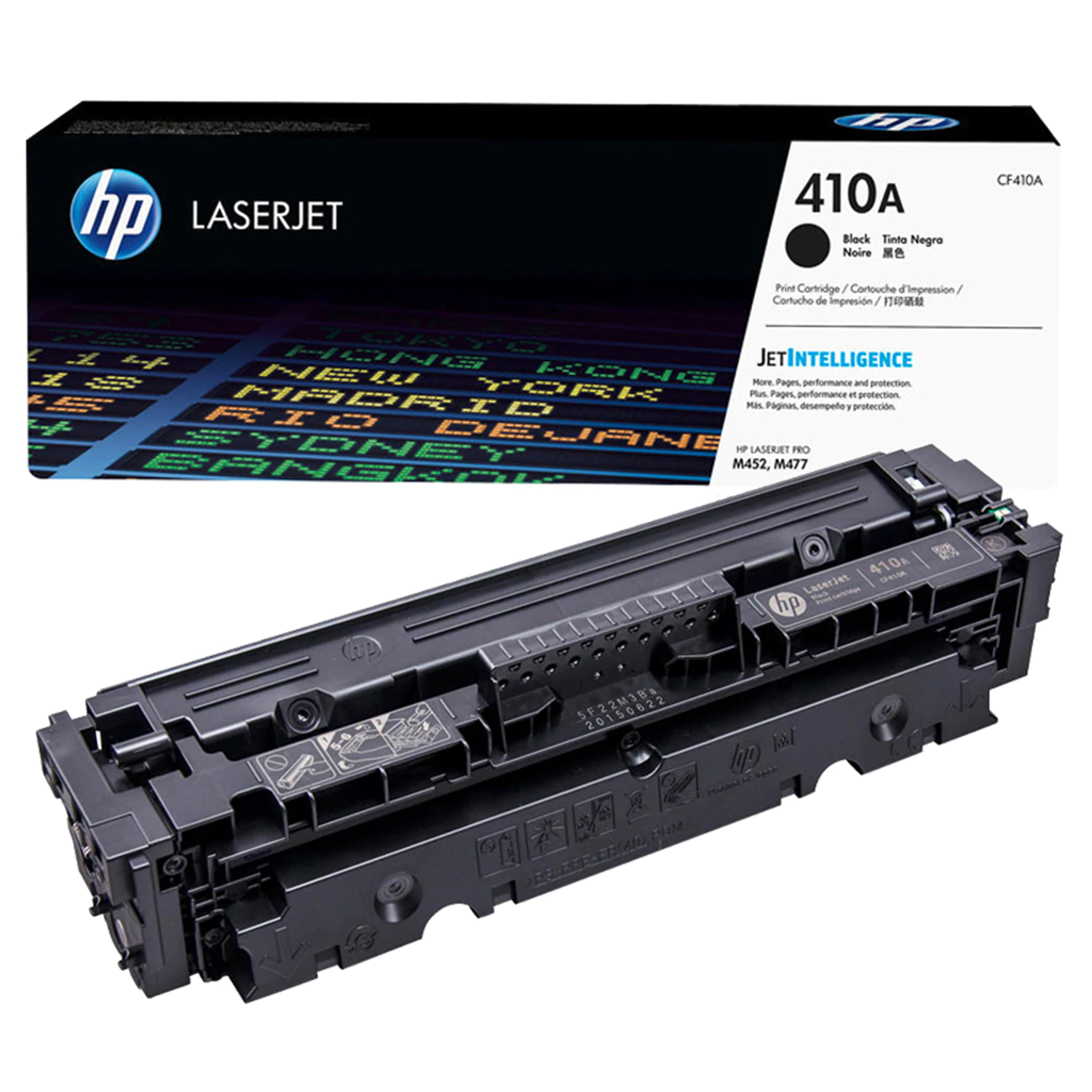 Картридж лазерный HP (CF410A) LaserJet Pro M477/M452, №410A, черный, оригинальный, 2300 страниц — фото 2